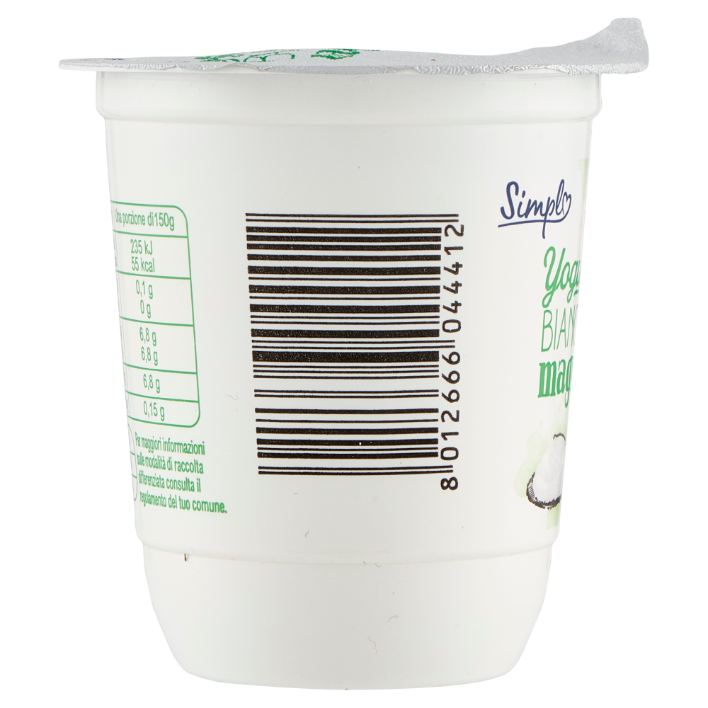 Simpl yogurt Bianco magro 150 g