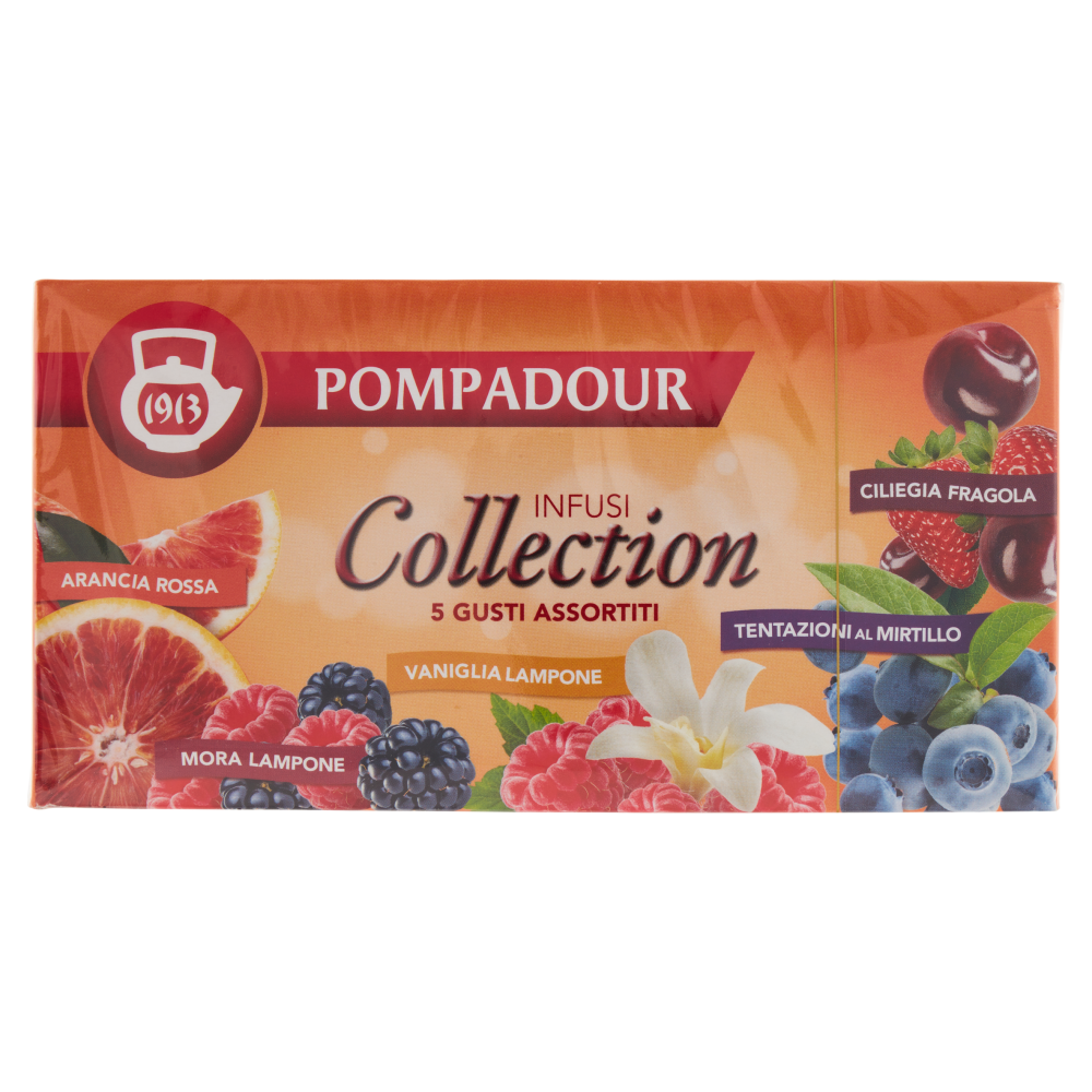 Gli infusi fruttati Pompadour, sempre buoni caldi e freddi