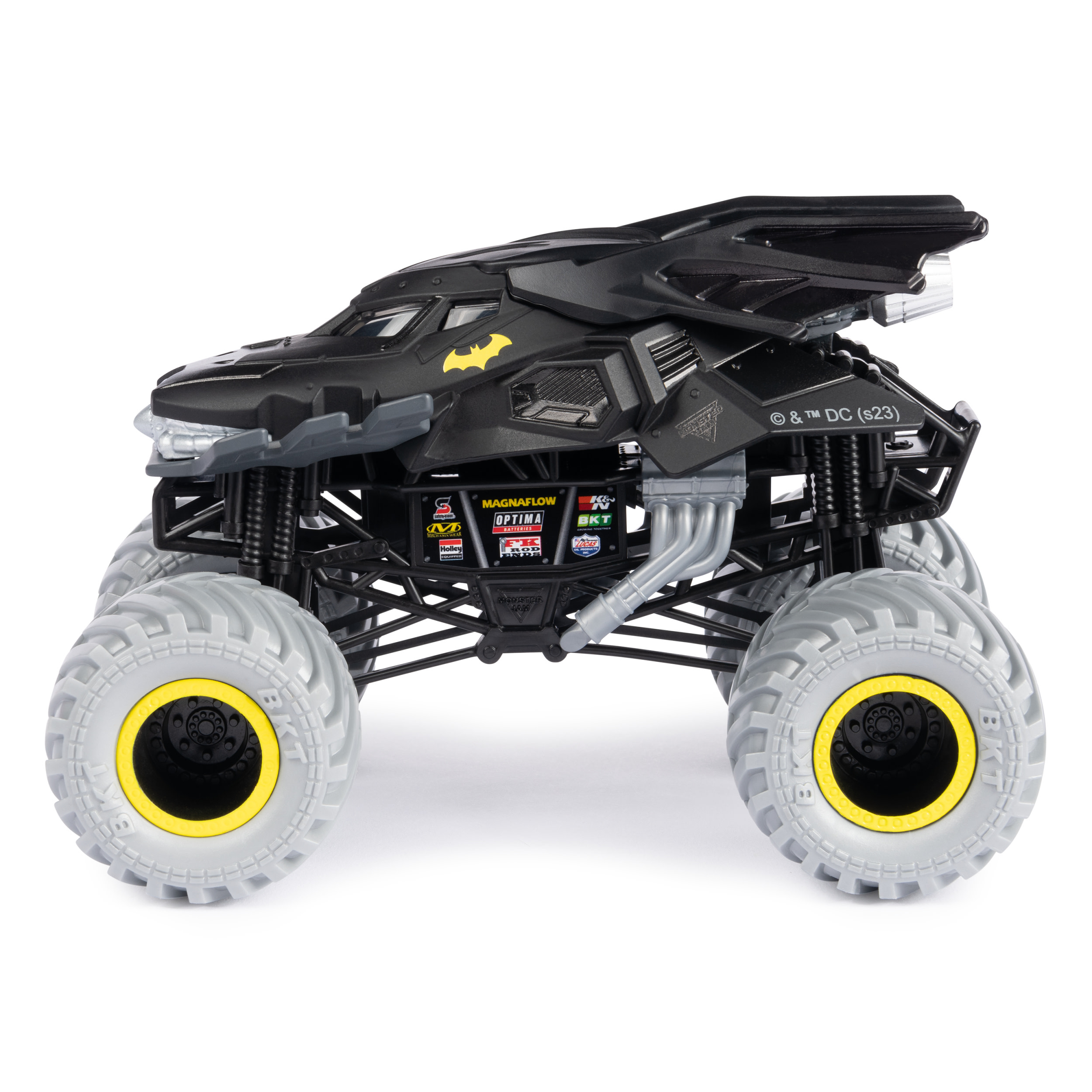 Monster Jam , veicolo Monster Truck ufficiale Batman, veicolo die-cast da collezione, in scala 1:24, giocattoli per bambini dai 3 anni in su