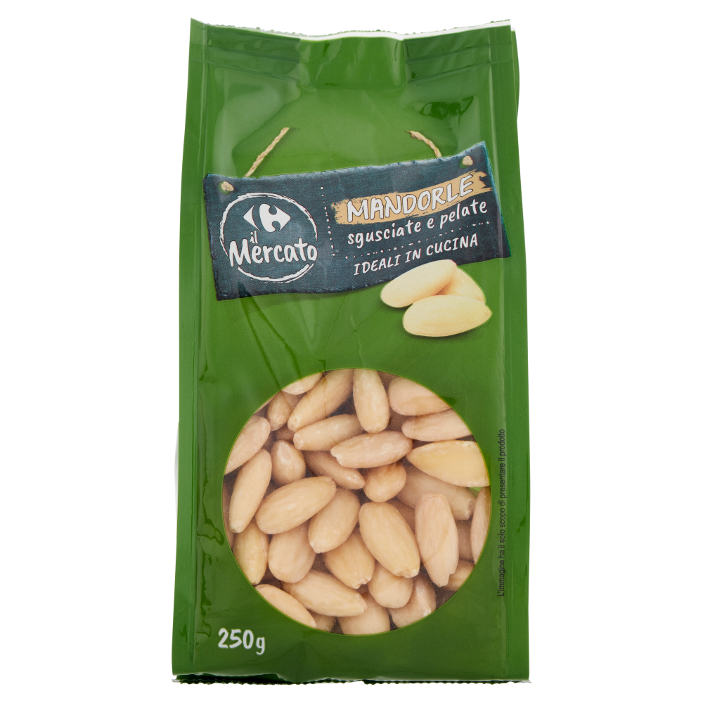 Carrefour il Mercato Mandorle sgusciate e pelate 250 g