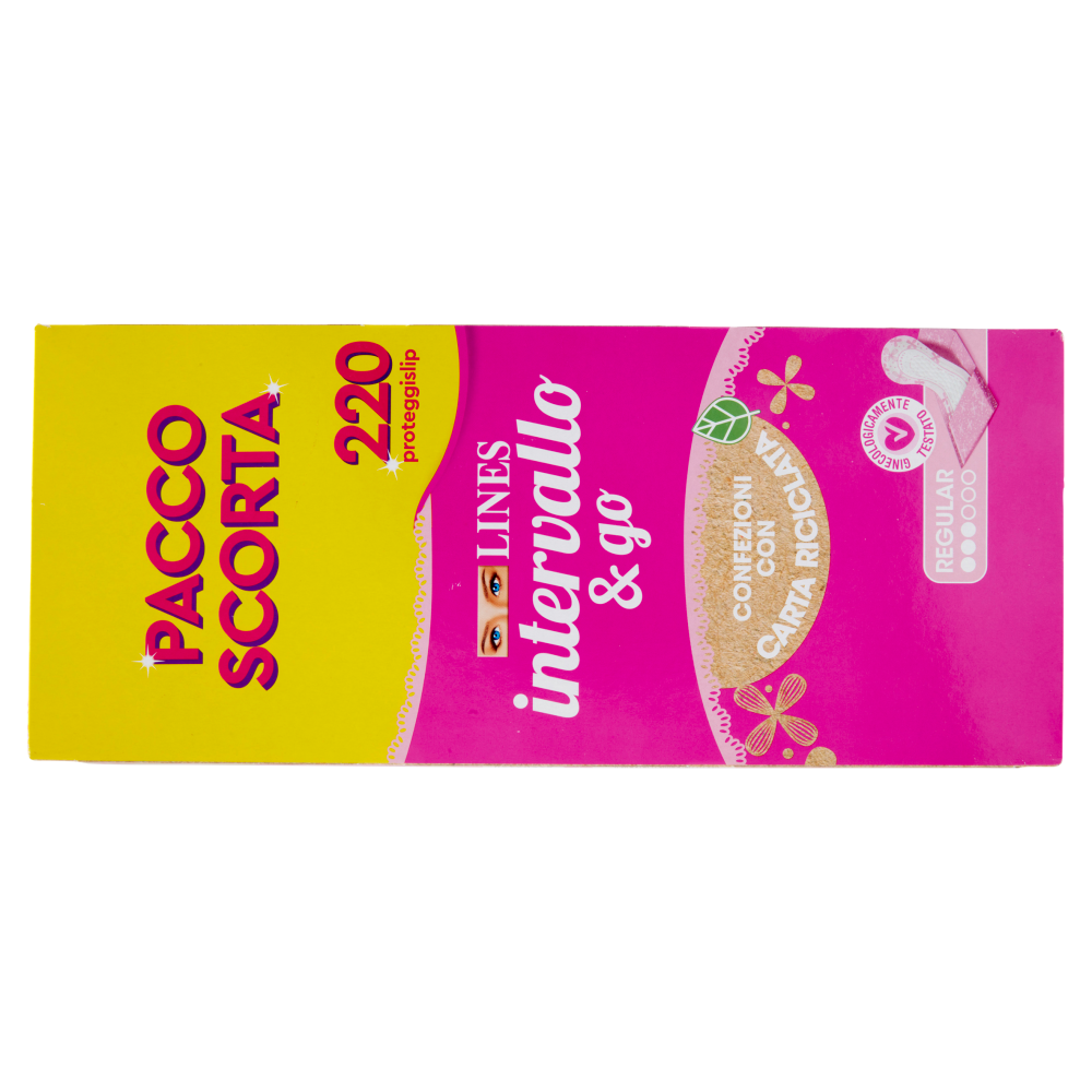 Lines intervallo & go Regular Penta Ripiegato 220 pz