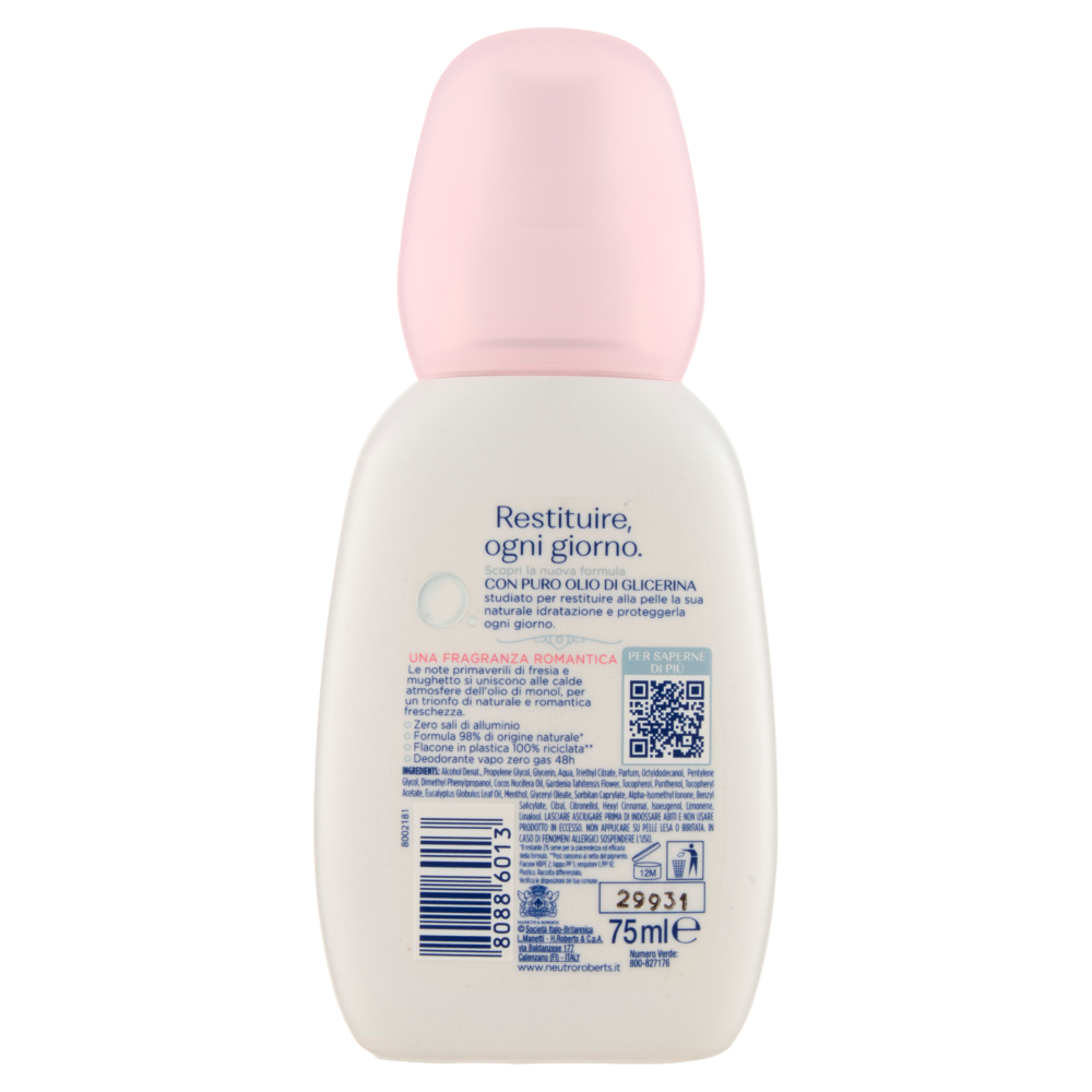 Neutro Roberts Fresco Monoï e Fresia 75 ml