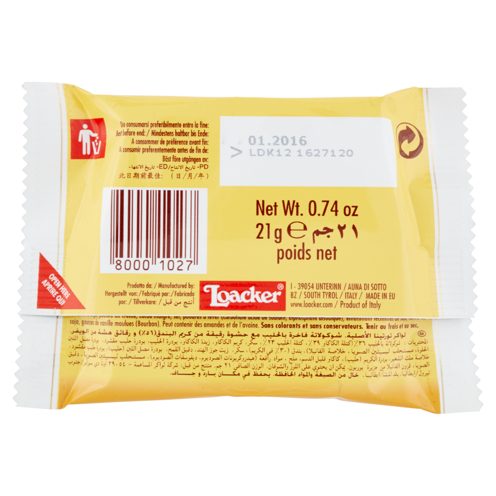 Loacker Gran Pasticceria Tortina Original 21 g