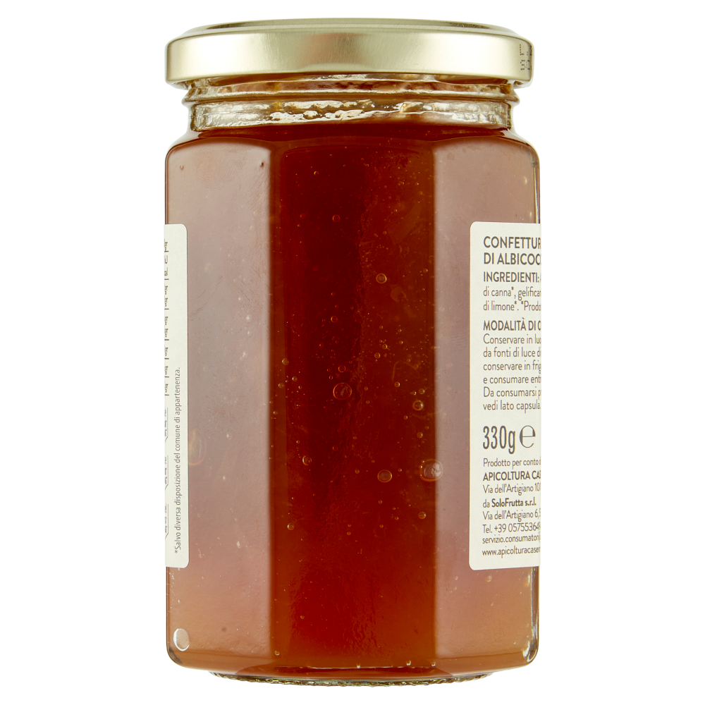 Apicoltura Casentinese Confettura Extra Bio Albicocche 330 g