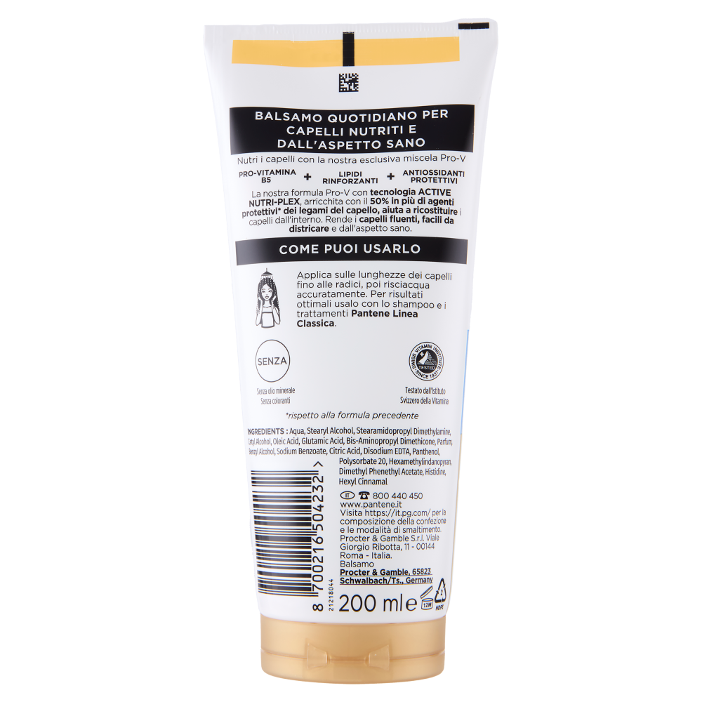 Pantene Pro-V Linea Classica Balsamo Active Nutri-Plex 200 ml