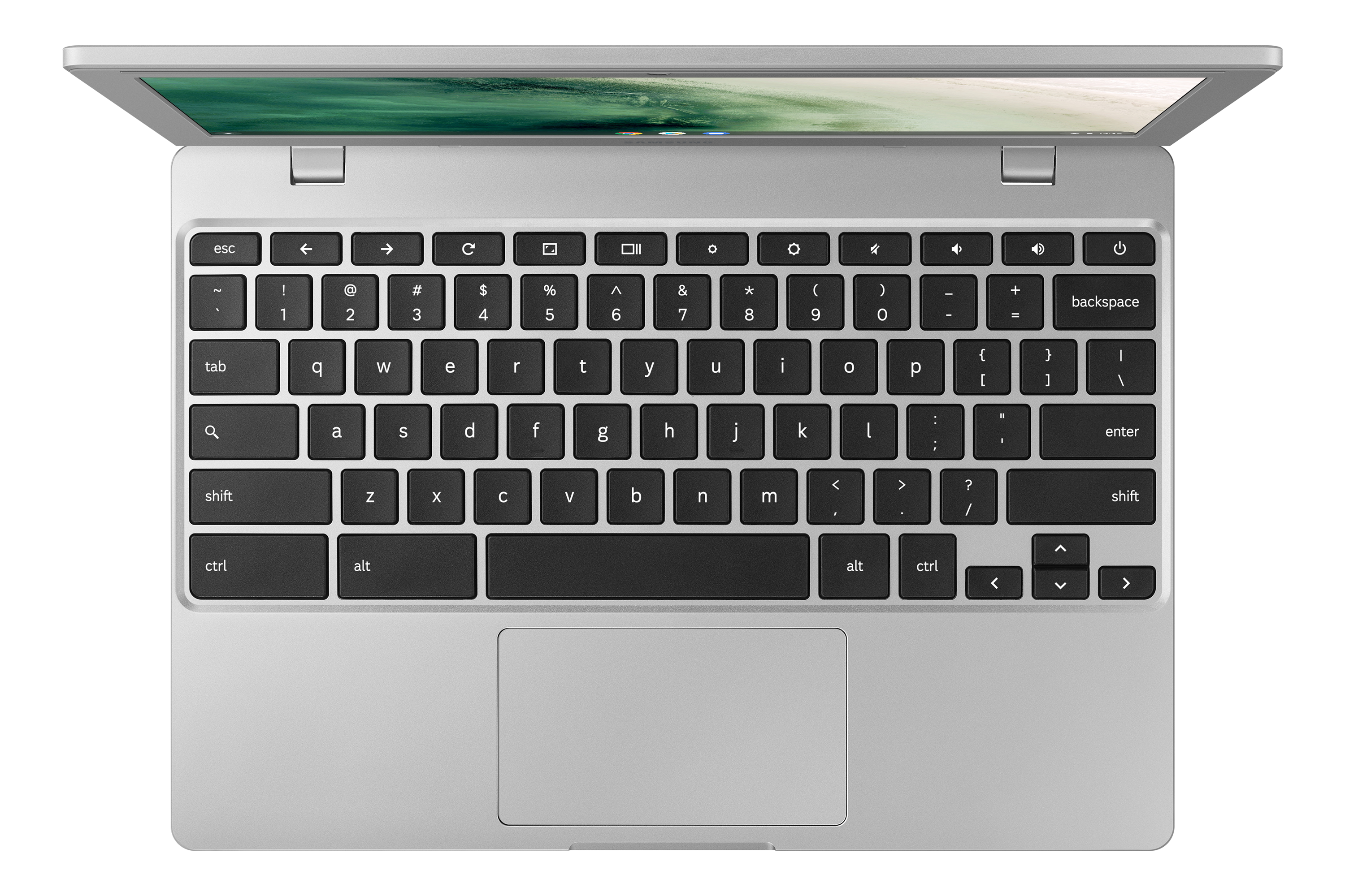 Samsung Chromebook 4 Intel® Celeron® N4000 29,5 cm (11.6") HD 4 GB LPDDR4-SDRAM 64 GB eMMC Wi-Fi 5 (802.11ac) ChromeOS Argento