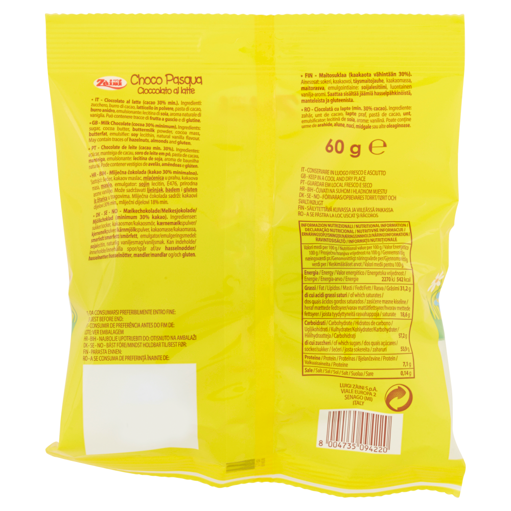 Zàini Choco Pasqua 60 g