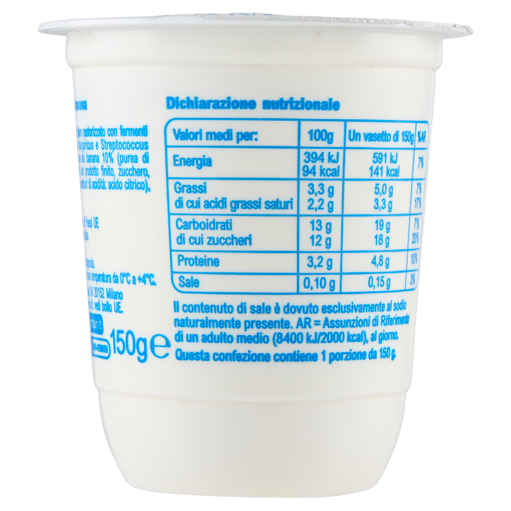 Simpl Yogurt intero alla Banana 150 g
