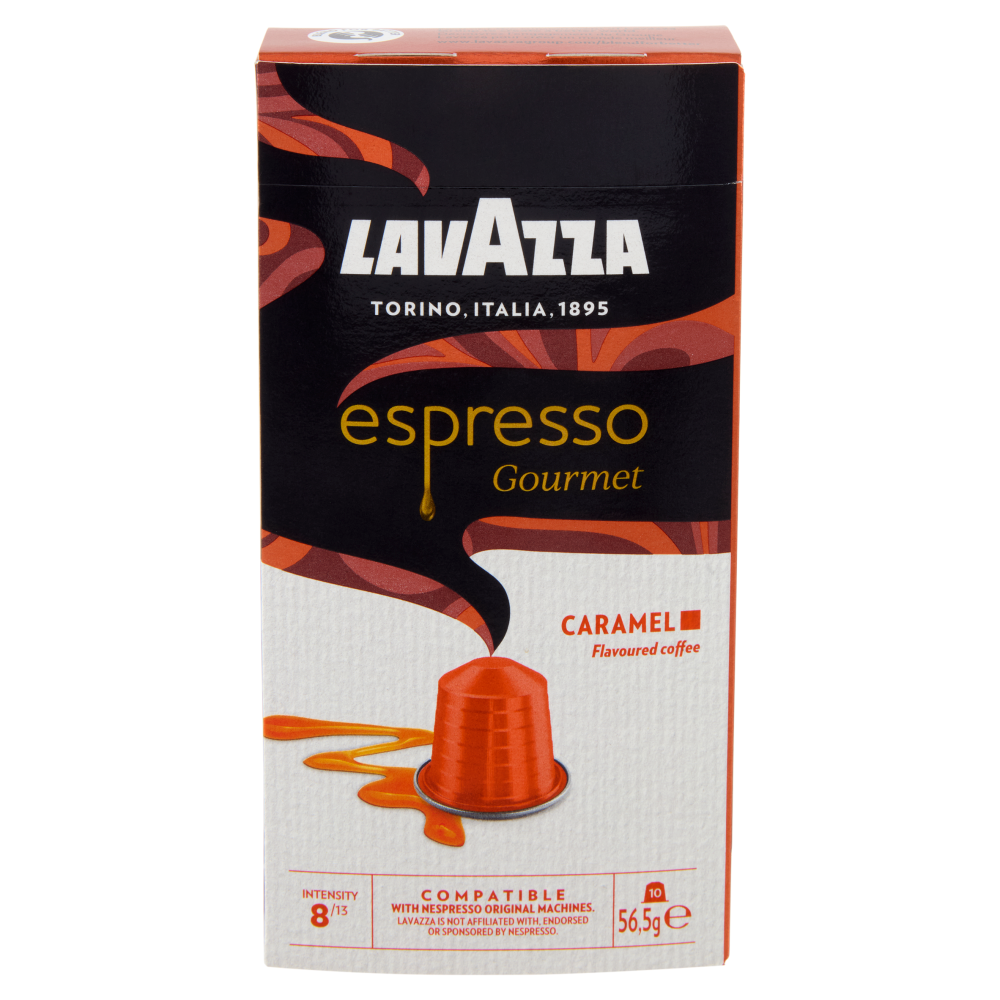 Lavazza espresso Gourmet Caramel Compatible with Nespresso Original Machines 10 Capsule 56,5 g