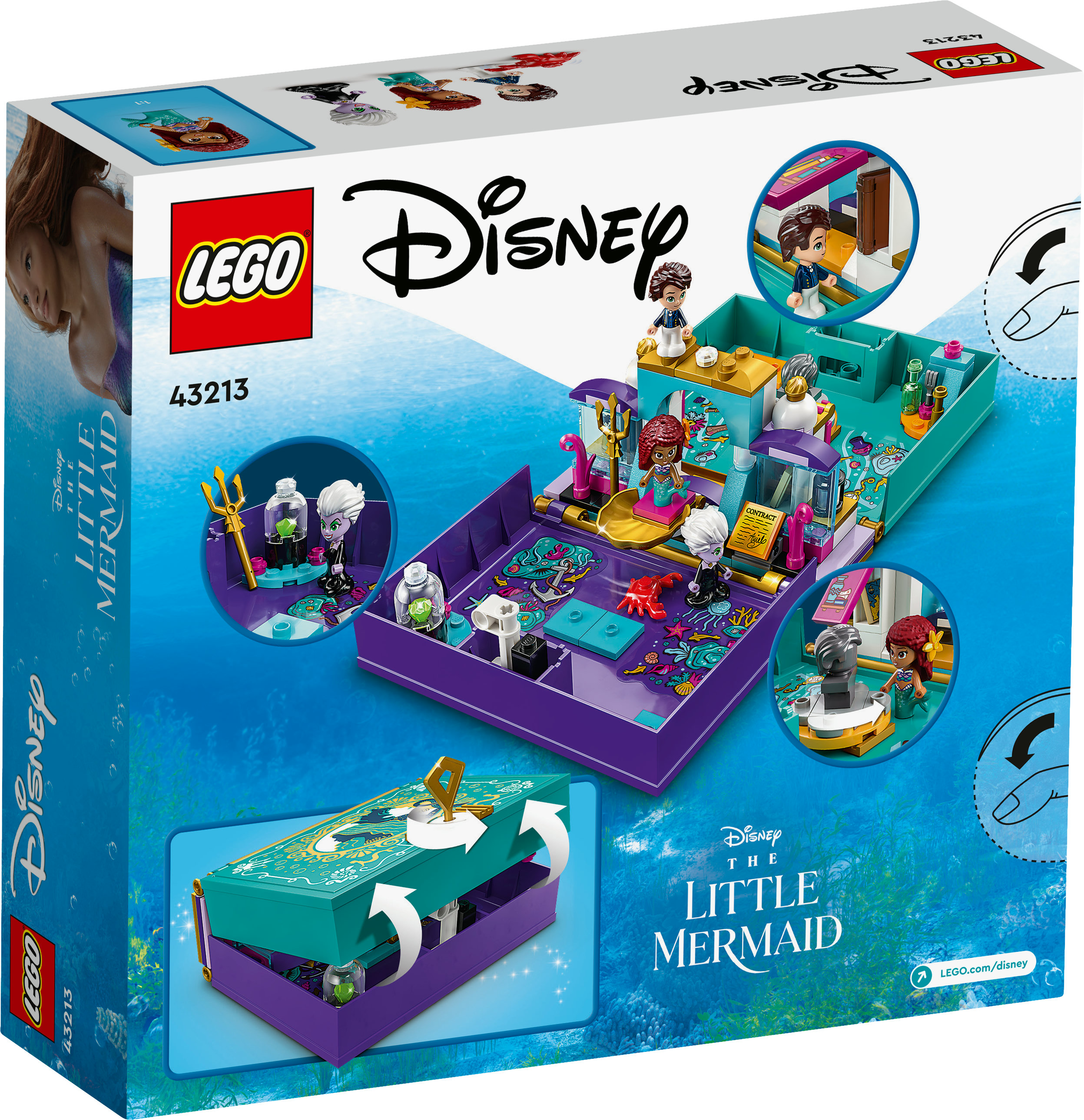 LEGO Disney Princess Libro delle fiabe della Sirenetta