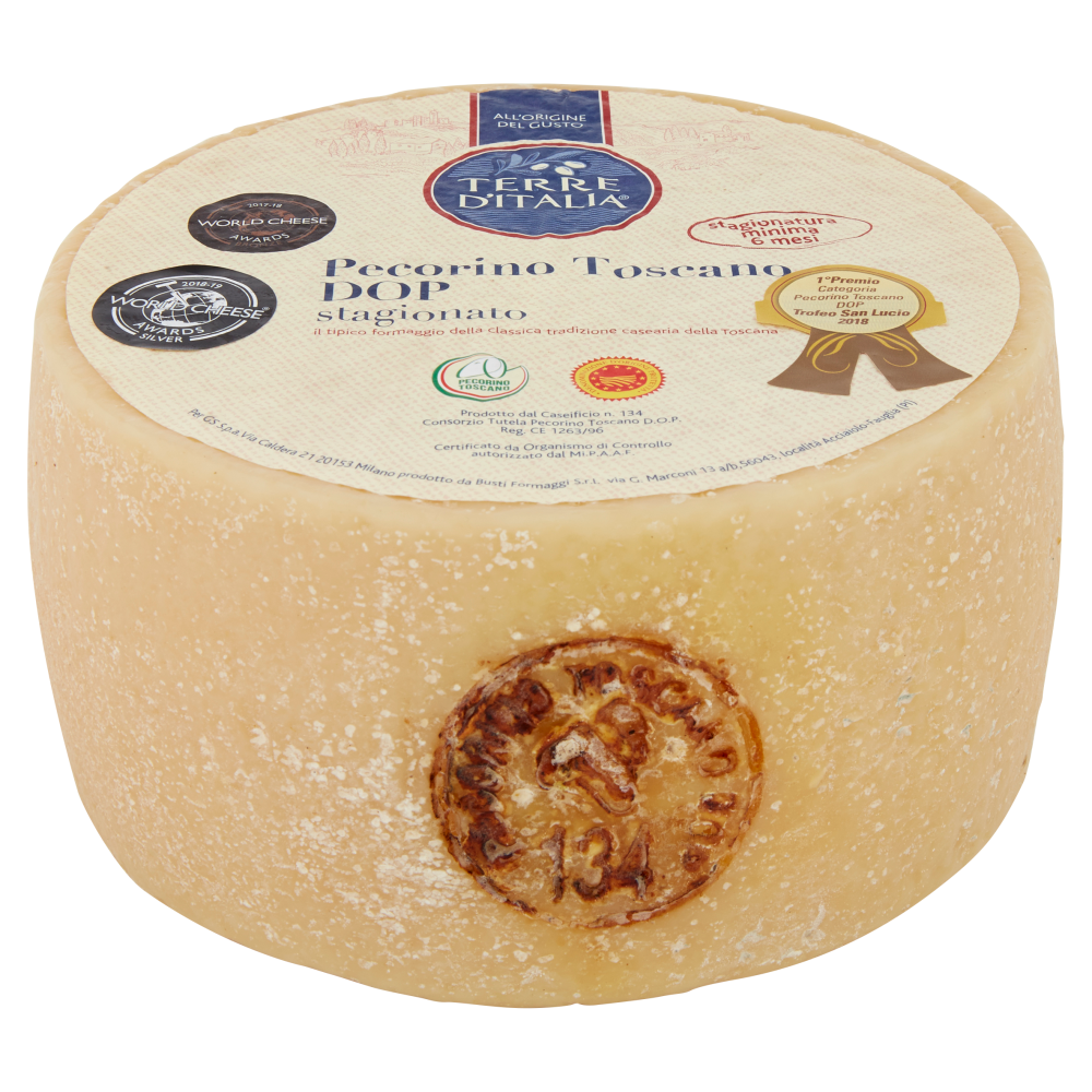Terre d'Italia Pecorino Toscano DOP stagionato