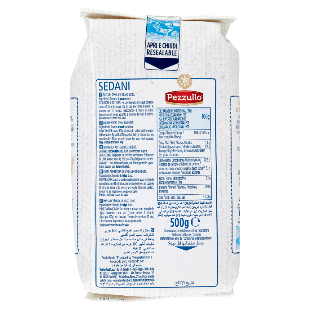 Pezzullo Sedani 71 500 g