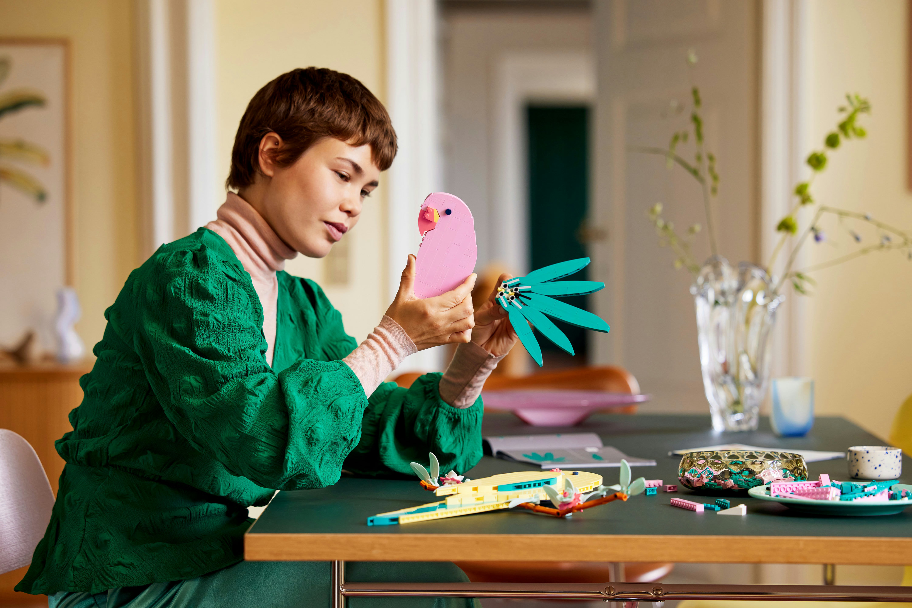 LEGO ART Collezione animali &ndash; Pappagalli ara