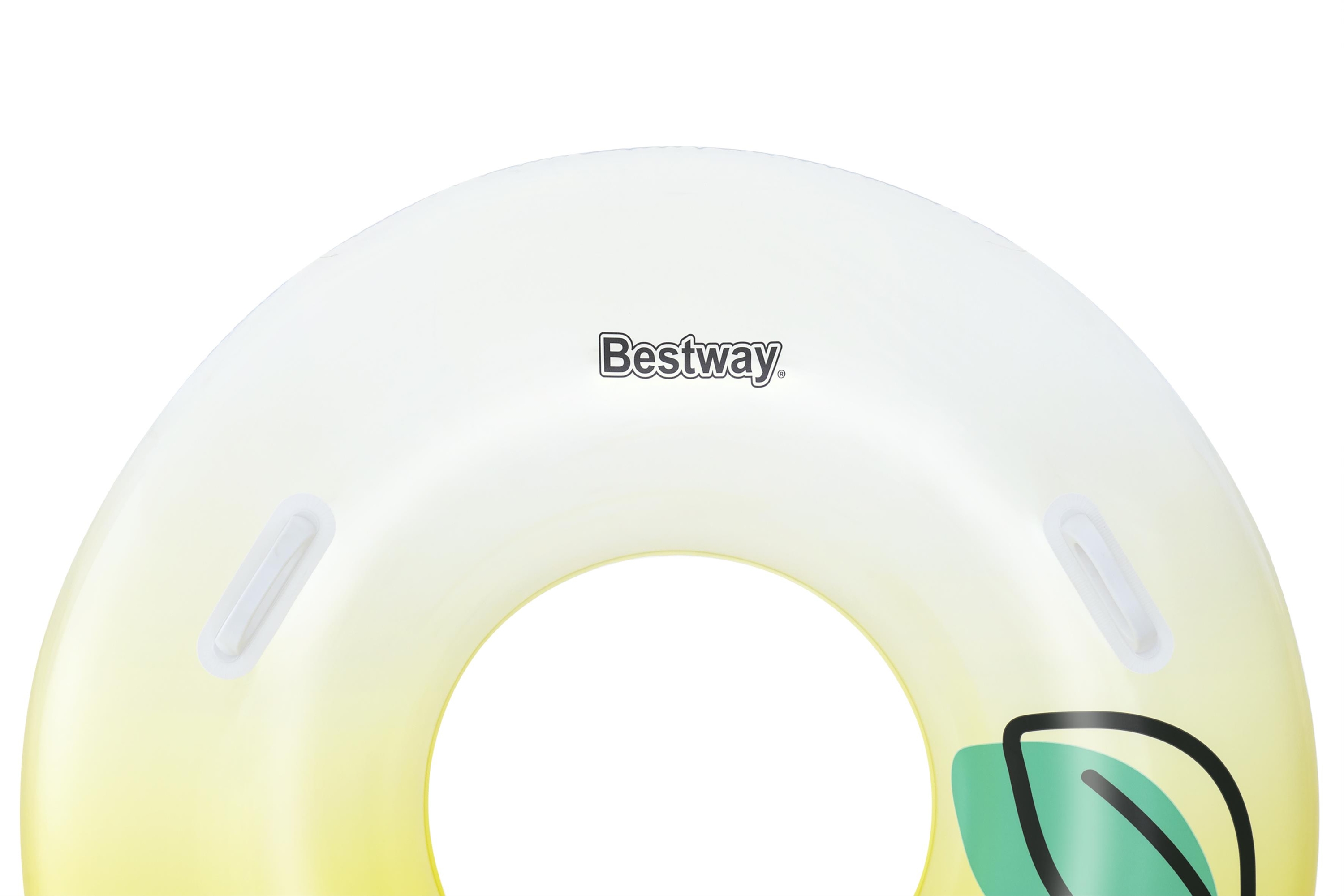 Bestway 36448 galleggiante da piscina e da spiaggia Bianco, Giallo Immagine PVC Tubo galleggiante
