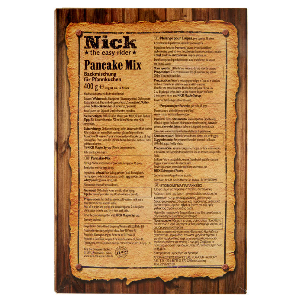 Nick Pancake Mix 400 g
