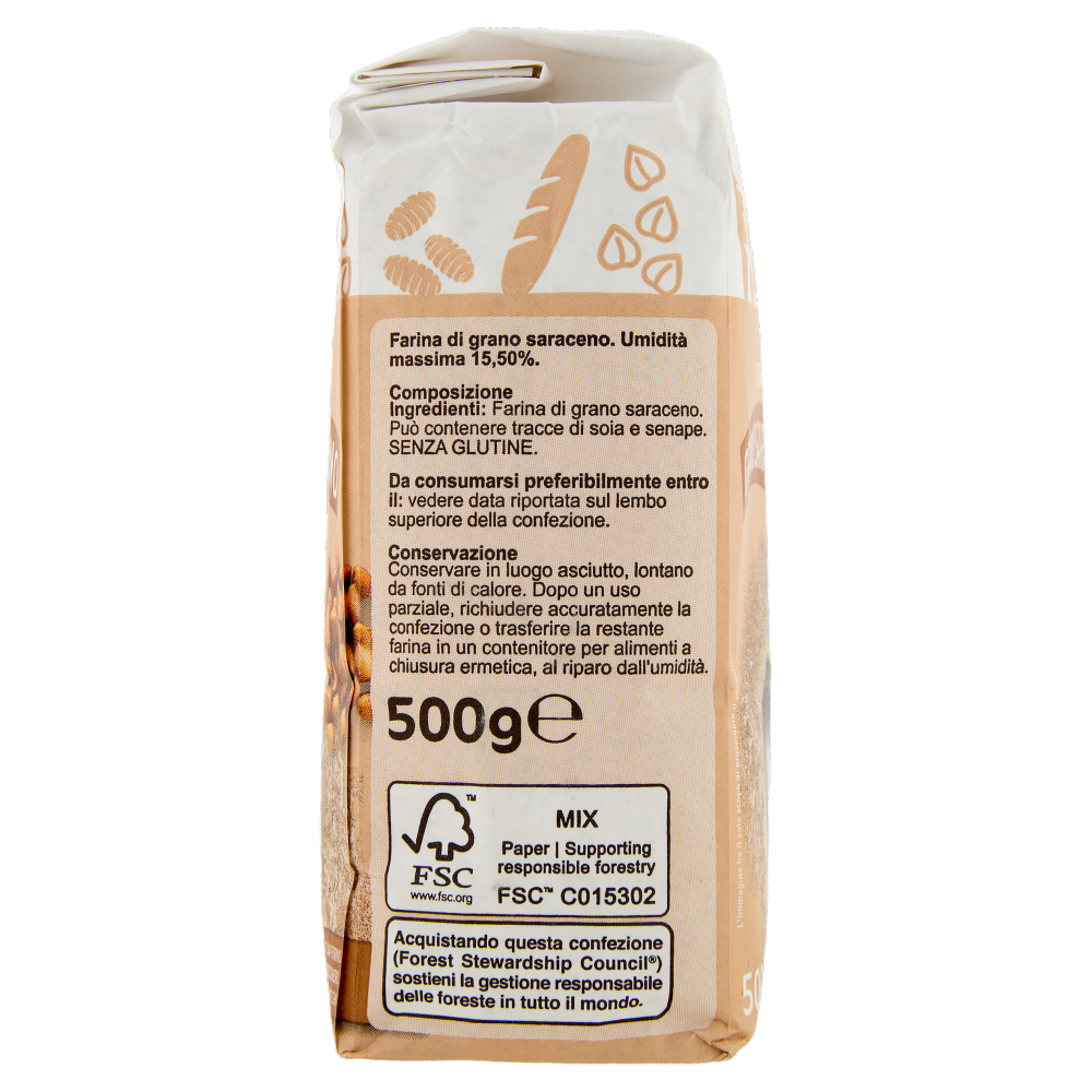 Carrefour Classic Farina di Grano Saraceno 500 g