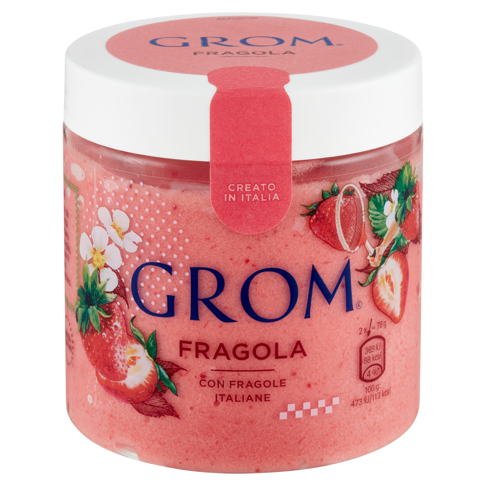 Grom Fragola con Fragole Italiane 360 g Carrefour