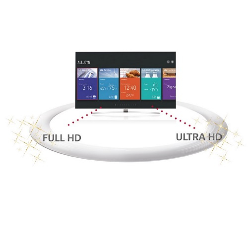 LG 43UH620V TV 109,2 cm (43") 4K Ultra HD Smart TV Wi-Fi Nero, Metallico