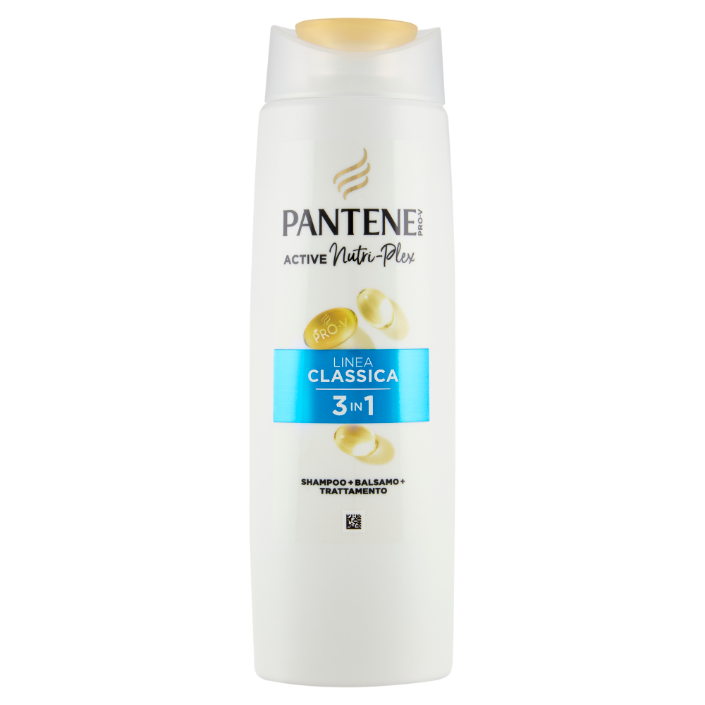 Pantene Pro-V Linea Classica 3 in 1 Shampoo + Balsamo + Trattamento Active Nutri-Plex 250 ml