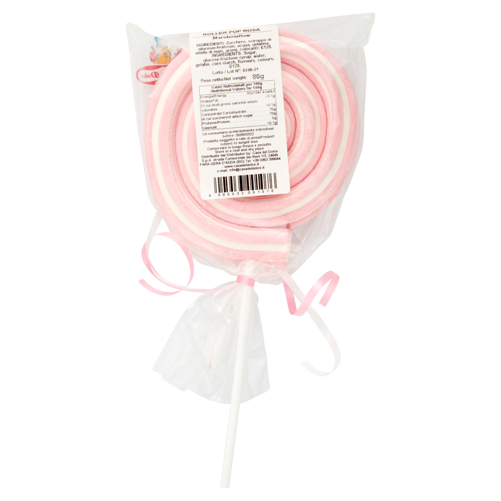 Casa del Dolce Roller Pop Rosa 80 g