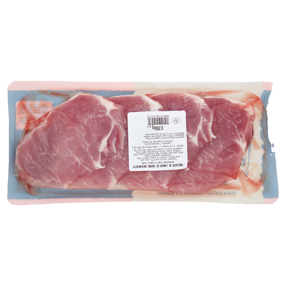 Aia Carne al Fuoco Tagliata di Lonza di Suino Intenerita 0,350 kg