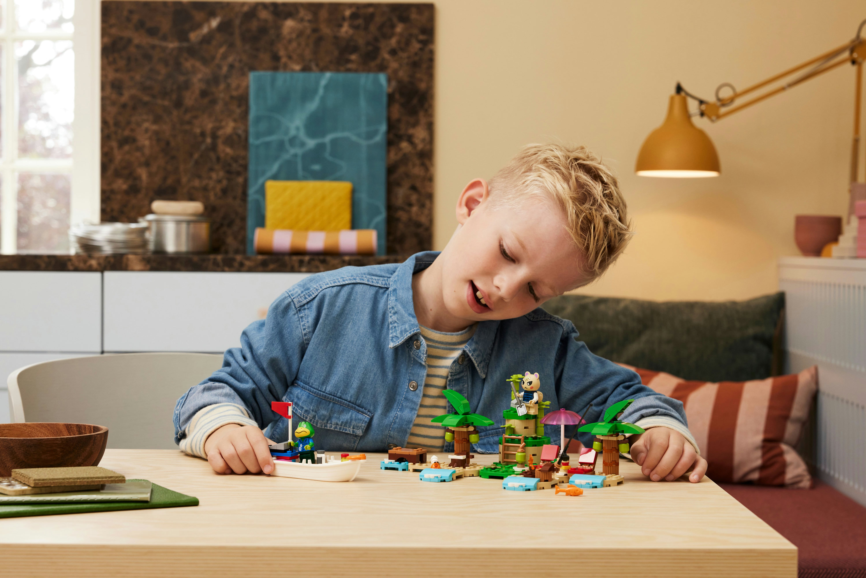 LEGO Tour in barca di Remo