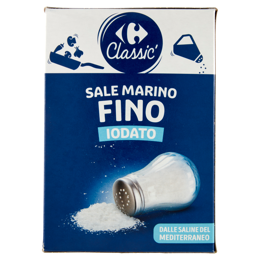 Carrefour Classic Sale Marino Fino Iodato1 kg