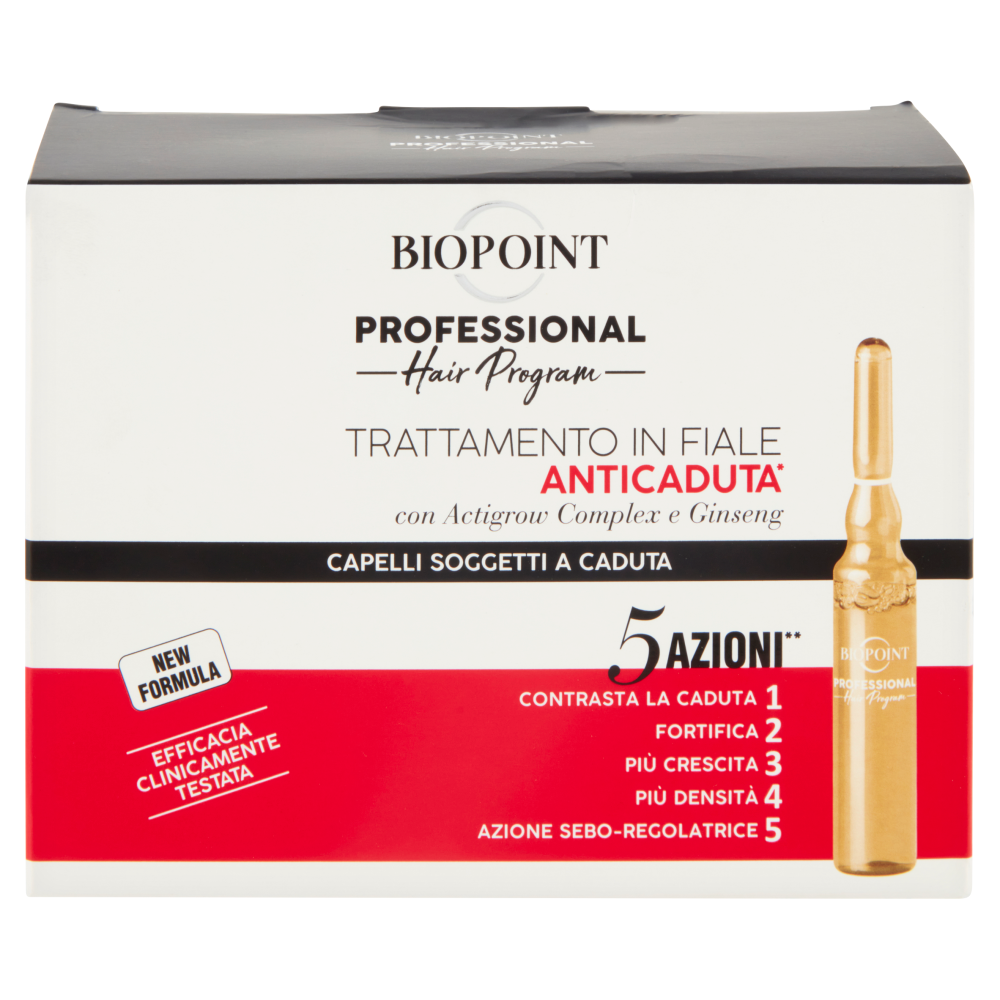 Biopoint Professional Hair Program Trattamento in Fiale Anticaduta* 10 x 7 ml