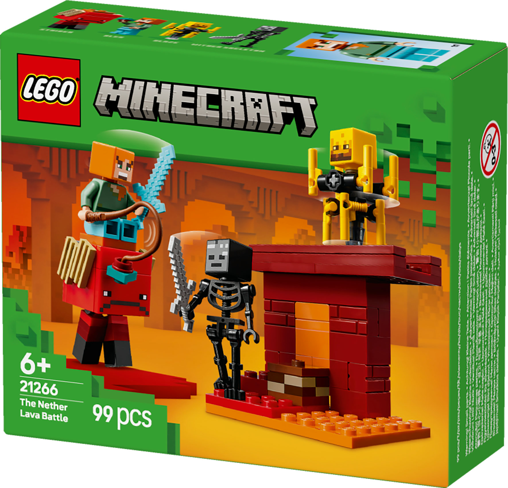LEGO Minecraft Battaglia sul ponte del Nether