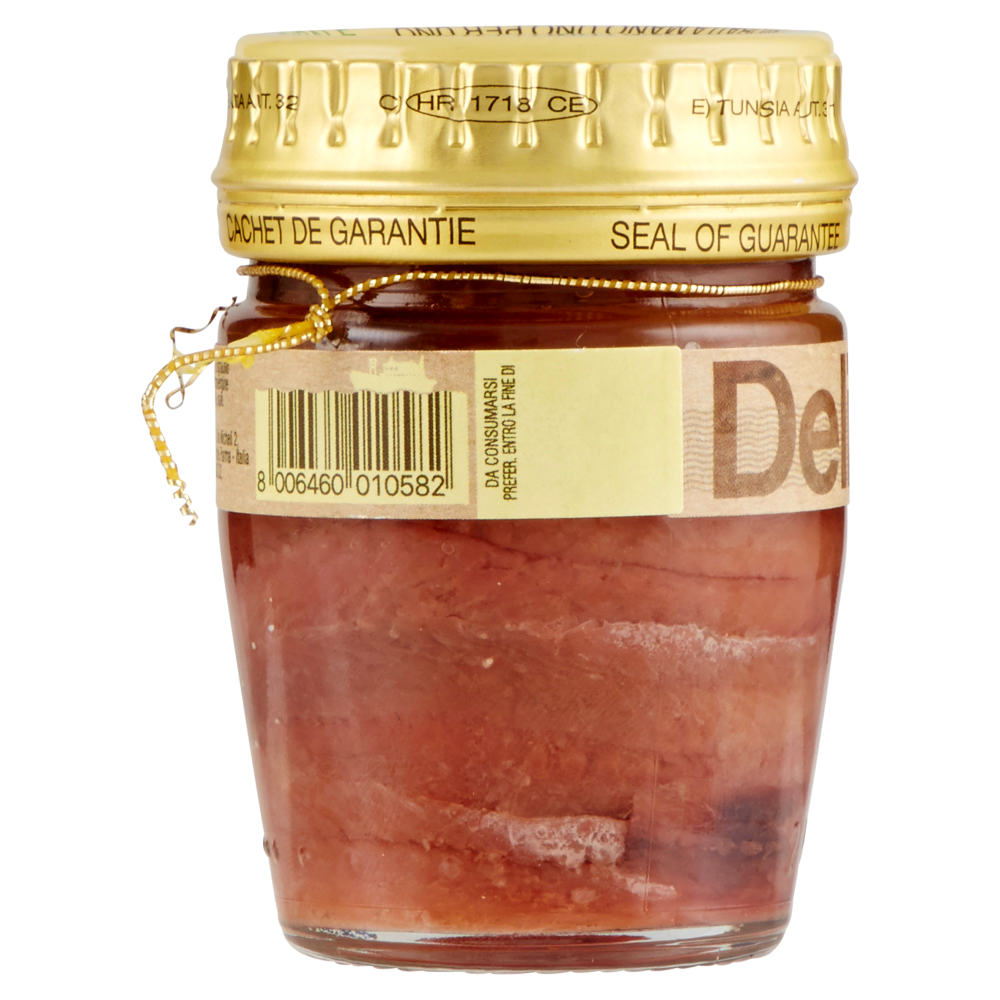 Delicius Linea Bio Filetti di Alici in olio extravergine di oliva biologico 58 g