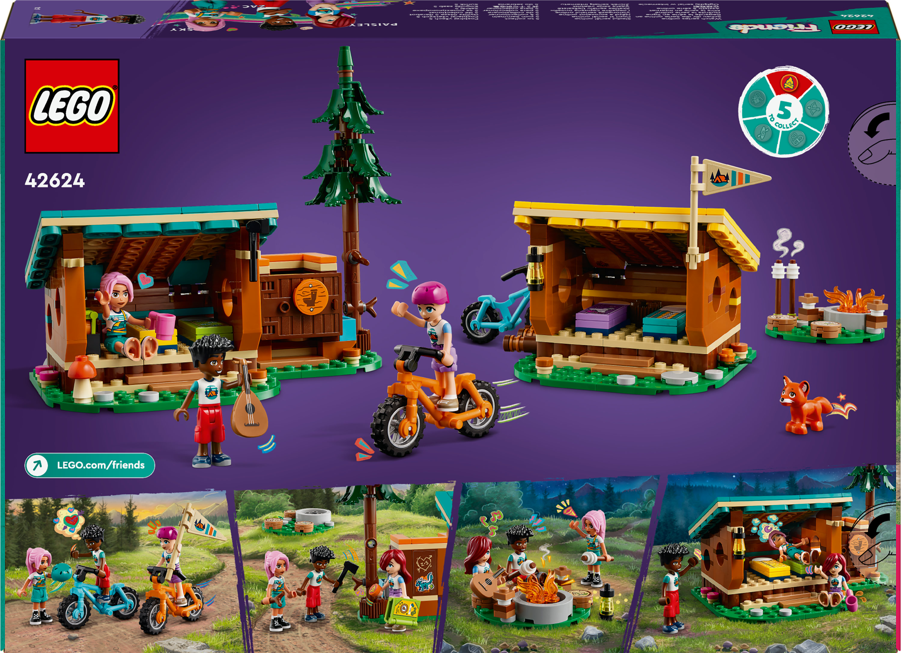 LEGO Friends Cabine relax al campo avventure