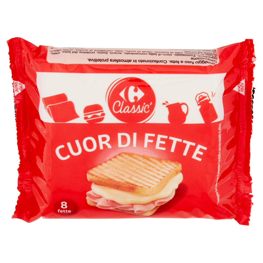 Carrefour Classic Cuor di Fette 8 fette 200 g