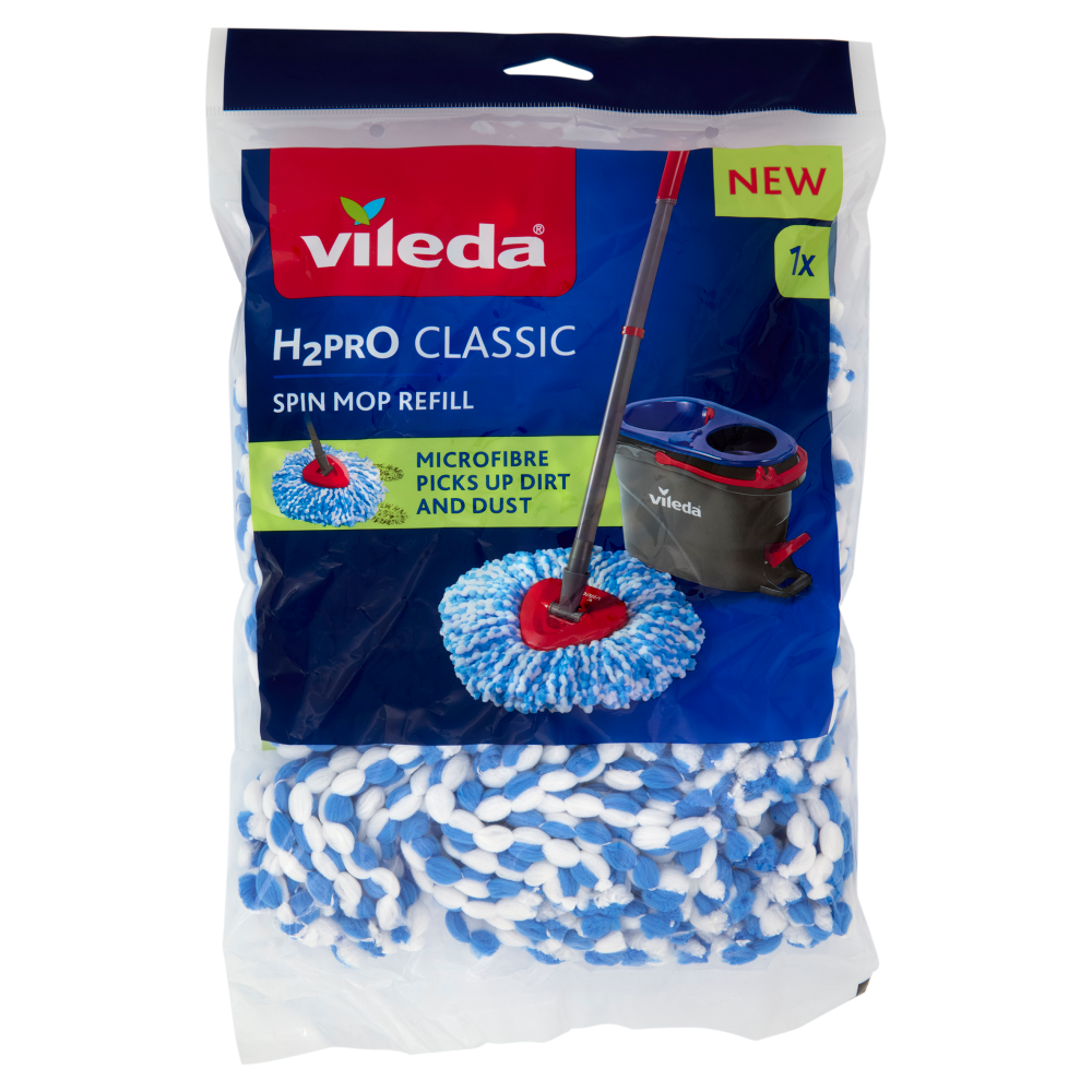 Vileda H2Pro Spin Mop Ricambio 1 pz