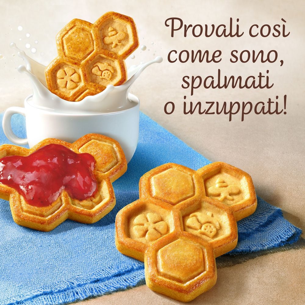 Mulino Bianco Alveari con Burro Salato e Miele 300g