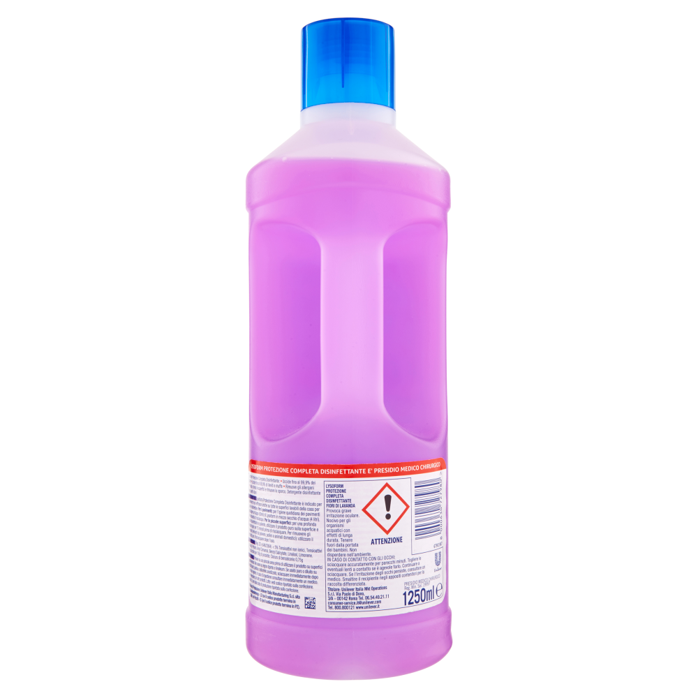 Lysoform Protezione Completa Disinfettante Fiori di Lavanda 1250 ml
