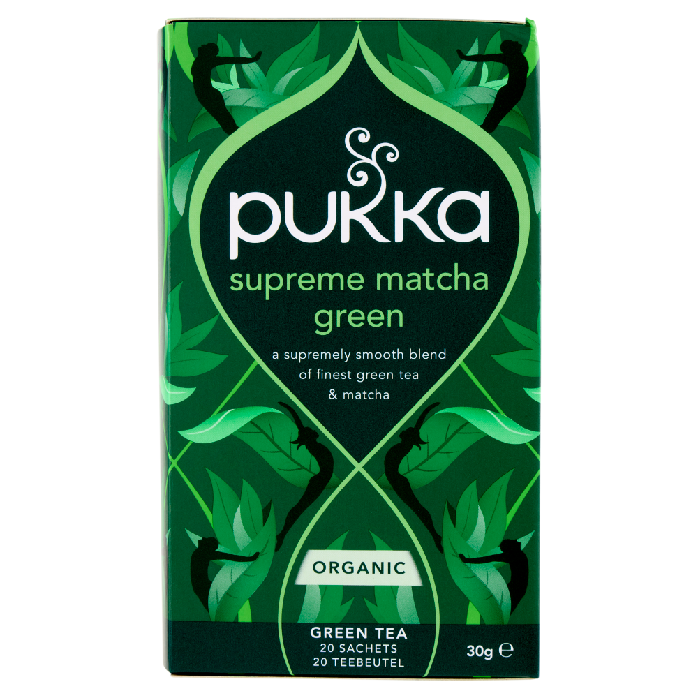 pukka supreme matcha green Organic 20 Bustine di Tè Verde 30 g