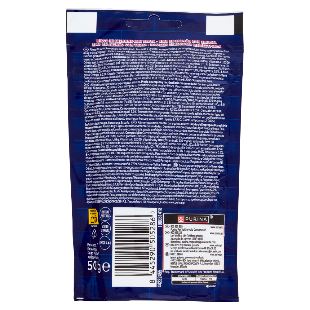 FELIX Tasty Nuggets Salmone e Trota 50g