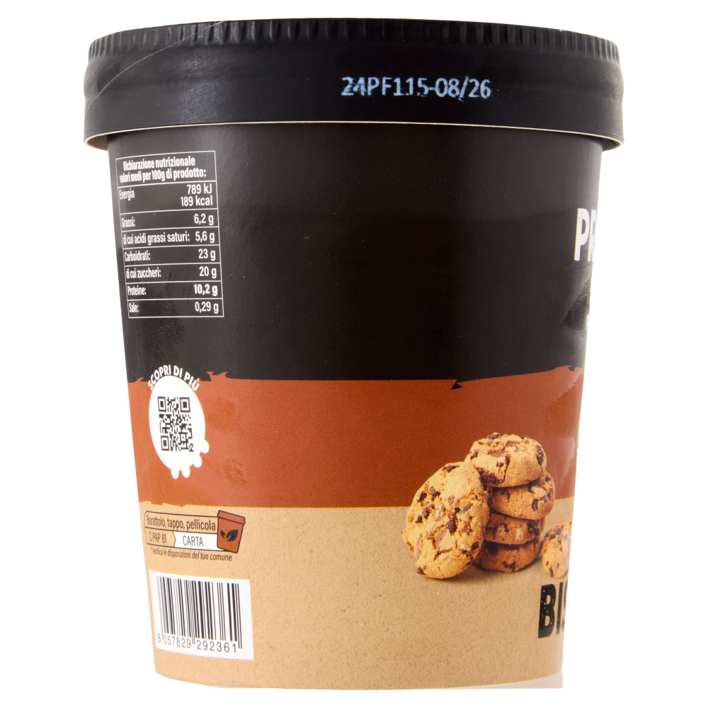 Cascina Biraga Gelato Proteico Biscotto 300 g