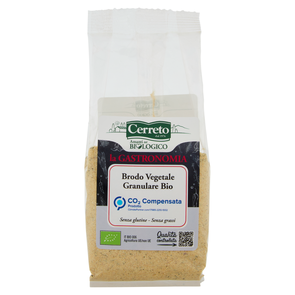Cerreto la Gastronomia Brodo Vegetale Granulare Bio 150 g