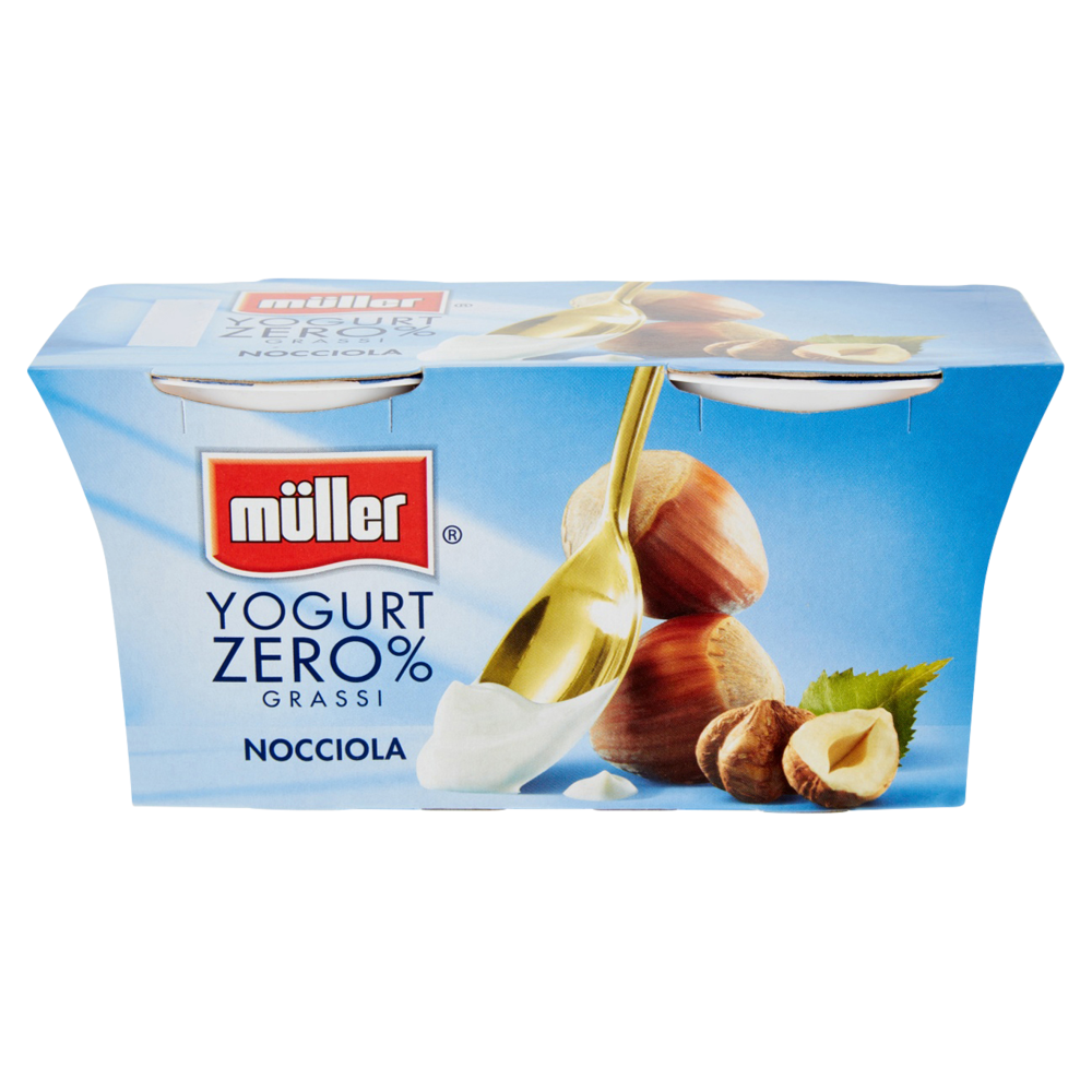 müller Yogurt Zero% Grassi Nocciola 2 x 125 g