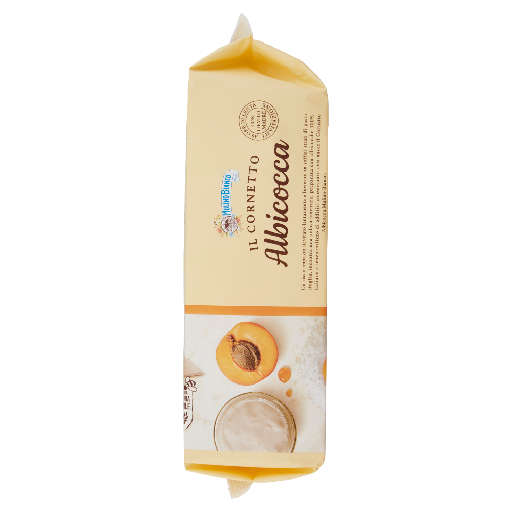 Mulino Bianco Cornetti Albicocca Merenda senza Additivi Conservanti 6 pezzi 300g