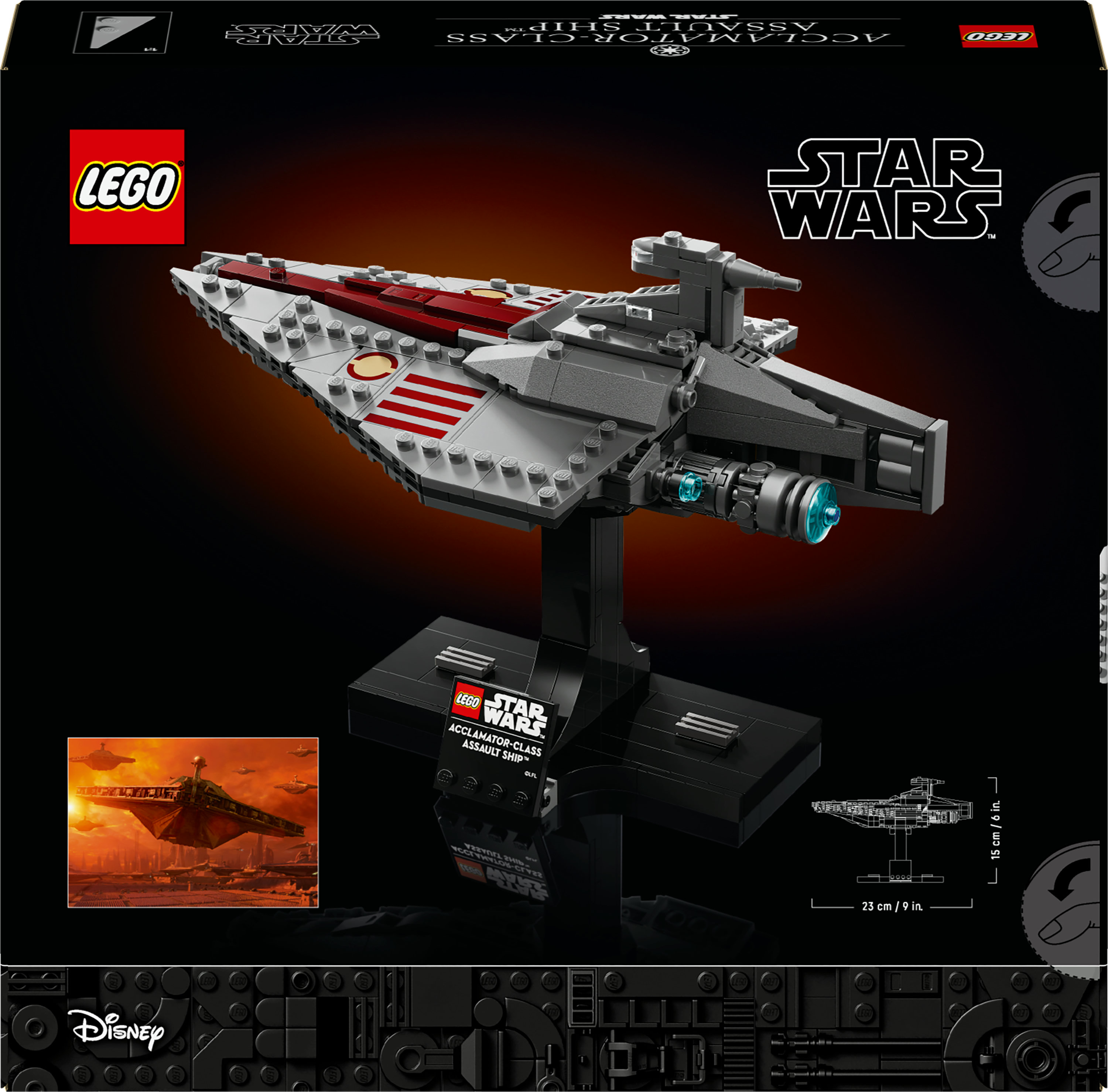 LEGO Star Wars Nave d’assalto di classe Acclamator