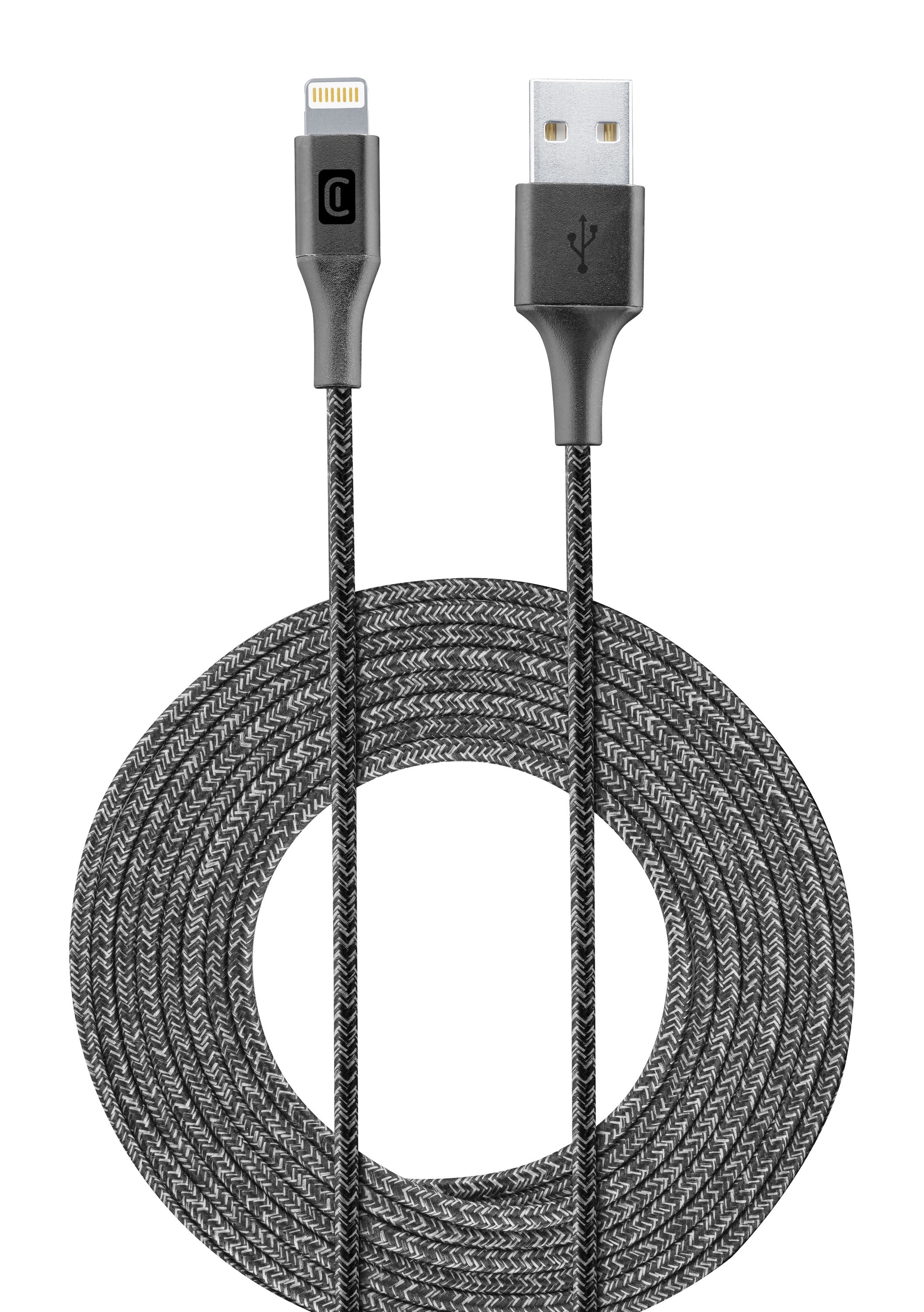 Cellularline Long Cable 250cm - USB to Lightning