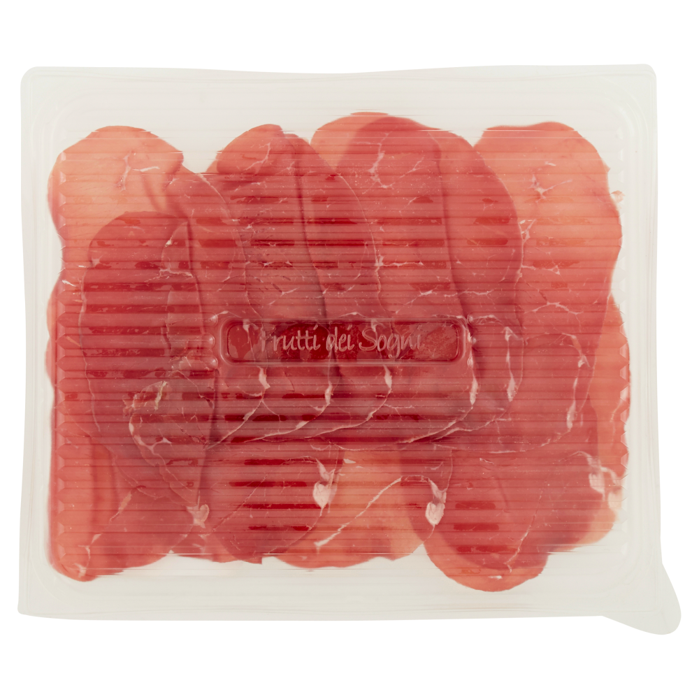 Frutti dei Sogni le fette delicate Bresaola della Valtellina I.G.P. Punta d'Anca 100 g