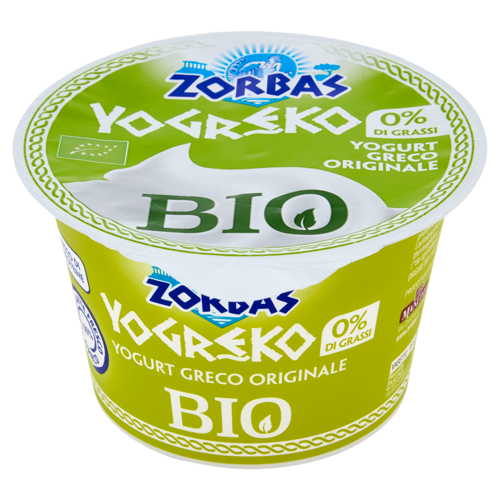 Zorbas Yogreko 0% di Grassi Bio 150 g