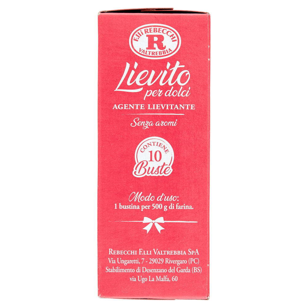 Mariarosa Lievito per dolci Agente Lievitante 10 x 16 g