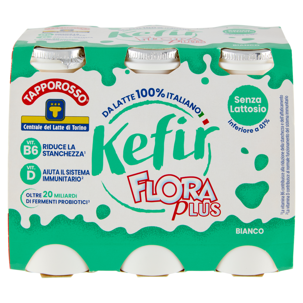Tapporosso Kefir Flora plus Bianco 6 x 100 g