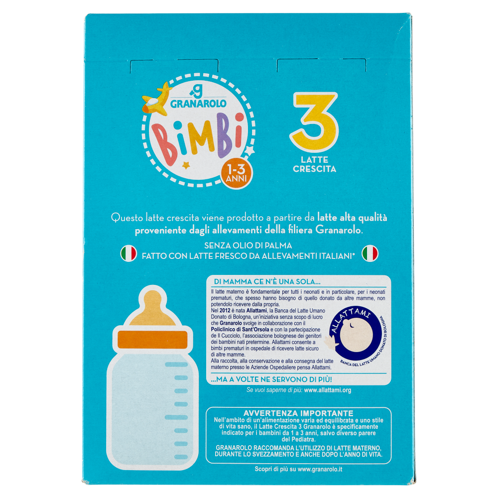 Granarolo Bimbi Latte Crescita 3 2 x 400 g