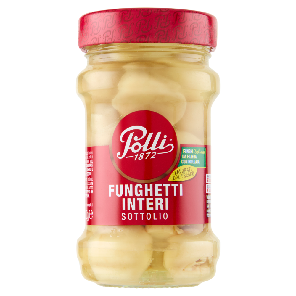 Polli Funghetti Interi Sottolio 190 g