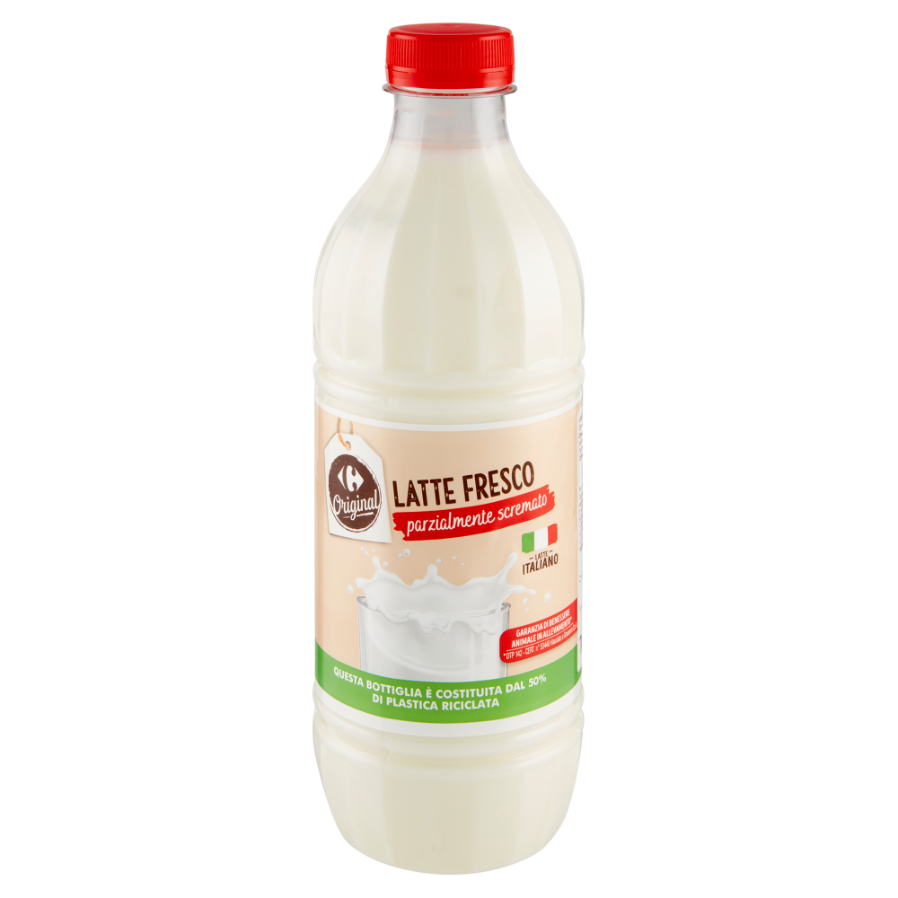Carrefour Original Latte Fresco parzialmente scremato 1000 ml
